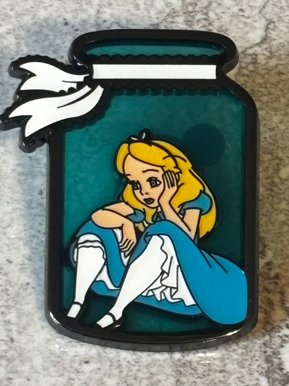 Alice in Wonderland Disney Pin: Drink Me Bottle